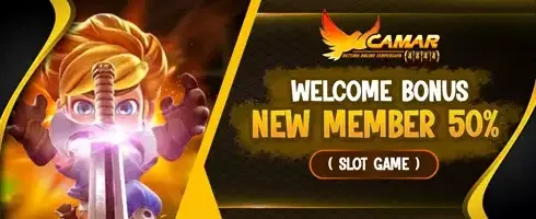 Bonus New Member Spesial 50% promotion banner